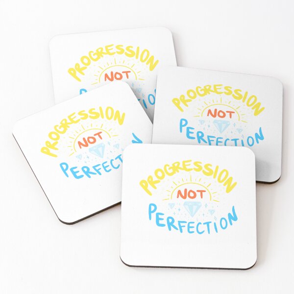 Item preview, Progression Not Perfection designed and sold by Prismatic  Pisces.