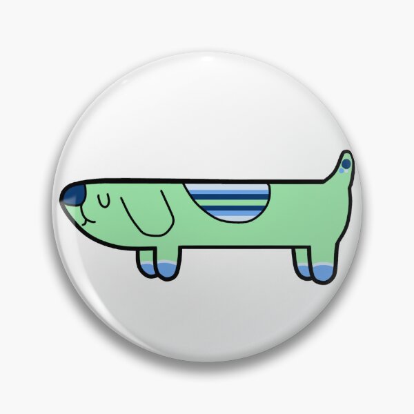 Item preview, Boyflux Pride Long Dog  designed and sold by Spacey Kacey's Cosmic Creations.