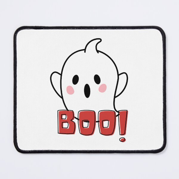 Item preview, Boo - Cute Ghost - Creepy Kwaii Ghost designed and sold by Restless Mortal.
