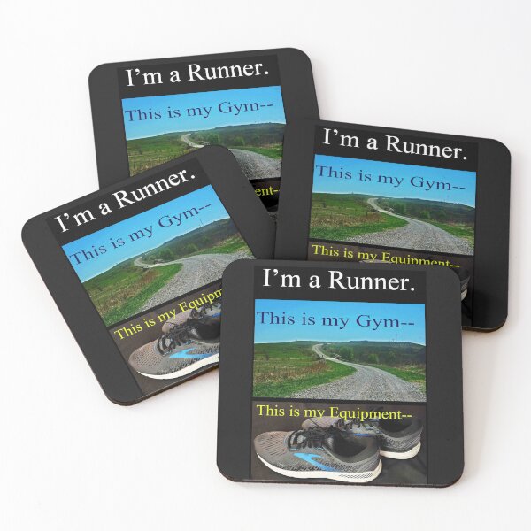 Item preview, I'm a Runner. This is my Gym. This is my Equipment. designed and sold by michael6076.