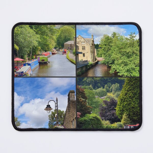 Item preview, Hebden Bridge UK town collage designed and sold by TalBright.