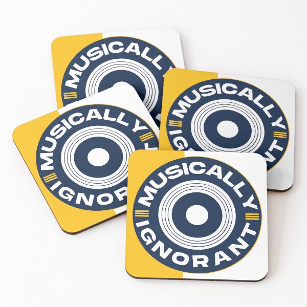 Item preview, Musically Ignorant Logo designed and sold by rabbitholepods.