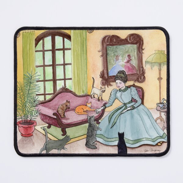 Item preview, Victorian Cat Lady Tea Party designed and sold by Julia O'Shaughnessy.