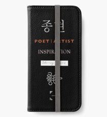 Jonghyun iPhone Wallet/Case/Skin
