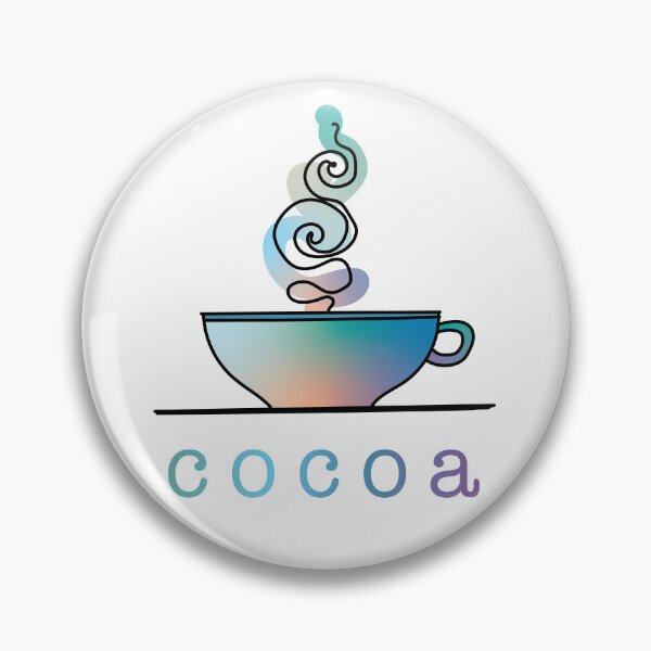 Item preview, cup of cocoa in pastel colors designed and sold by HelenDBVickers.