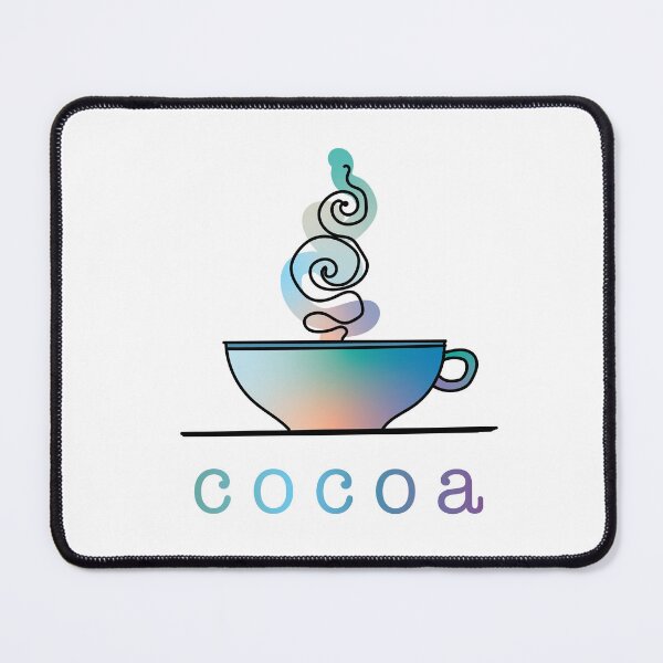 Item preview, cup of cocoa in pastel colors designed and sold by HelenDBVickers.