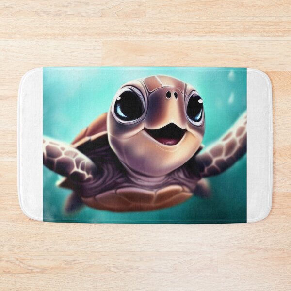 Item preview, Cute Sea Turtle - Cute Baby Animals  designed and sold by baby-animal-art.