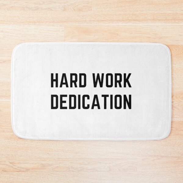 Item preview, Hard Work, Dedication designed and sold by SimpleButter.