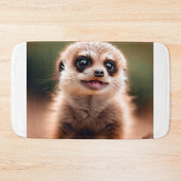 Item preview, Cute Meerkat - Cute Baby Animals  designed and sold by baby-animal-art.
