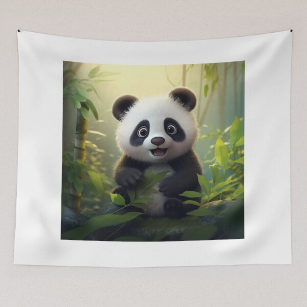 Item preview, Cute Panda Bear - Cute Baby Animals  designed and sold by baby-animal-art.
