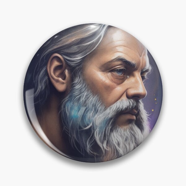 Item preview, Plato Design Vll Style Philosopher Plato Art Digital - AI Art designed and sold by StoicWarrior.