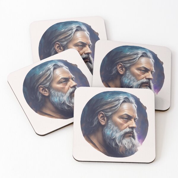 Item preview, Plato Design Vll Style Philosopher Plato Art Digital - AI Art designed and sold by StoicWarrior.