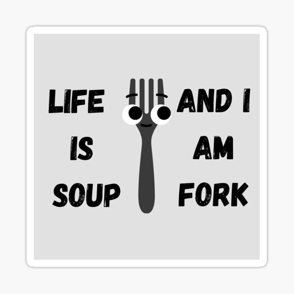 Life is soup, I am fork. White Mouse Rat Meme - Art Print Poster –  crizltron2000