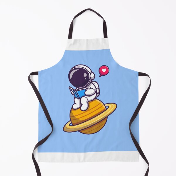 Item preview, Stellar Storytime: Cute Astronaut Reading on Planet Cartoon designed and sold by hjian8219.