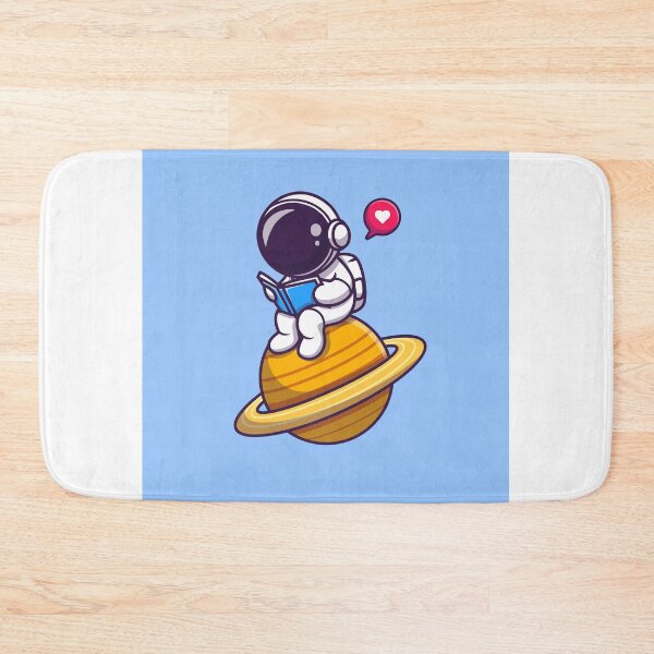 Item preview, Stellar Storytime: Cute Astronaut Reading on Planet Cartoon designed and sold by hjian8219.