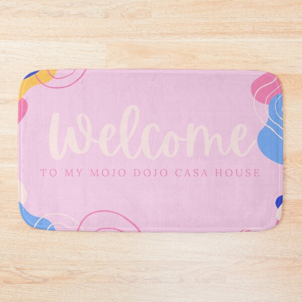 Item preview, Welcome to my Mojo Dojo Casa House, Colorful Door Mat designed and sold by Christie Olstad.