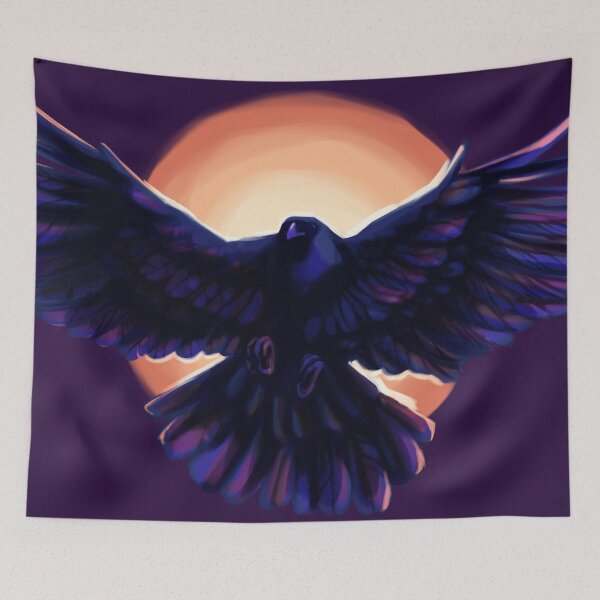 Item preview, Purple Crow designed and sold by hairspraycan.