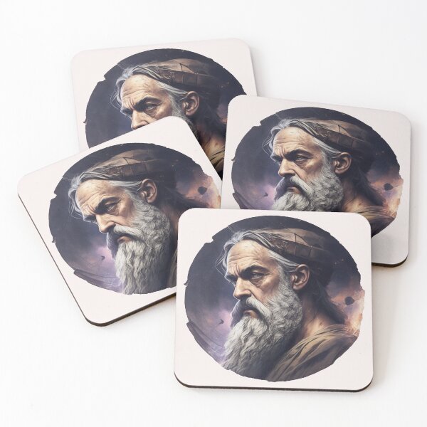 Item preview, Design lX Style Philosopher Plato Art Digital - AI Art designed and sold by StoicWarrior.