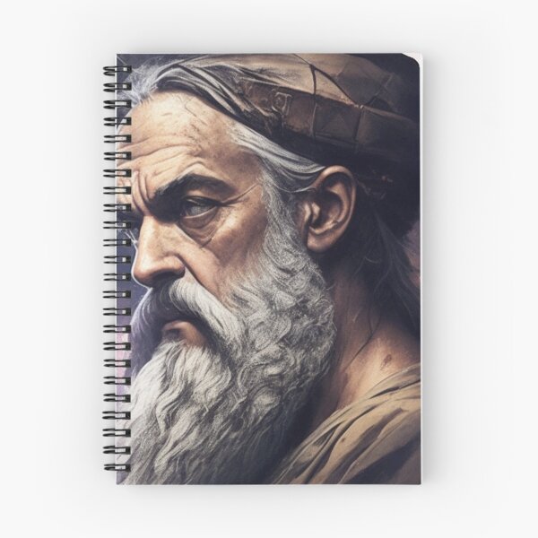 Item preview, Design lX Style Philosopher Plato Art Digital - AI Art designed and sold by StoicWarrior.