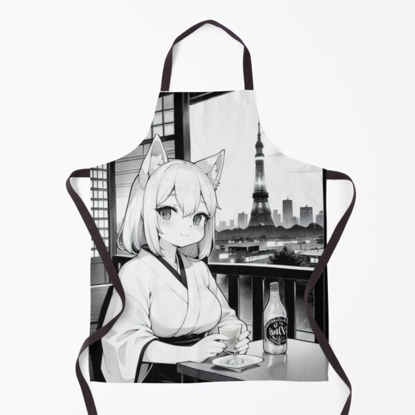 Item preview, Tokyo Tower Kimono Cat Lady designed and sold by Hankotsu.