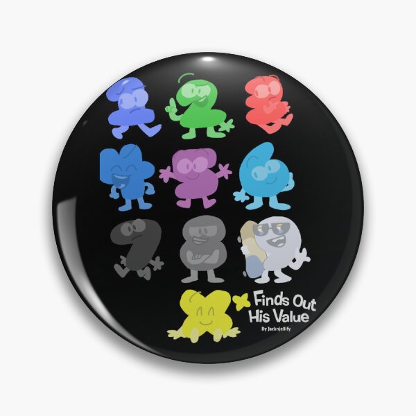Item preview, BFDI X Finds Out His Value Cast designed and sold by taptheducdi3.