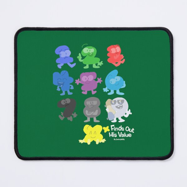 Item preview, BFDI X Finds Out His Value Cast designed and sold by taptheducdi3.