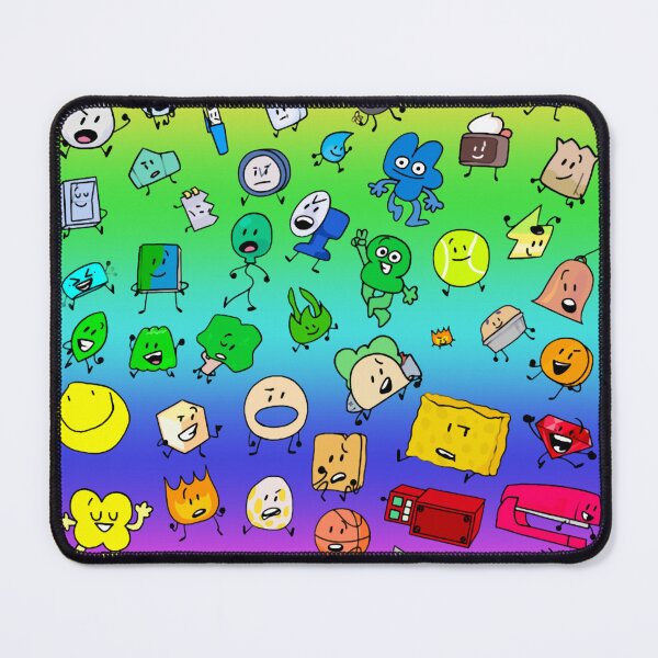 Item preview, BFDI All Characters (Rainbow)  designed and sold by taptheducdi3.