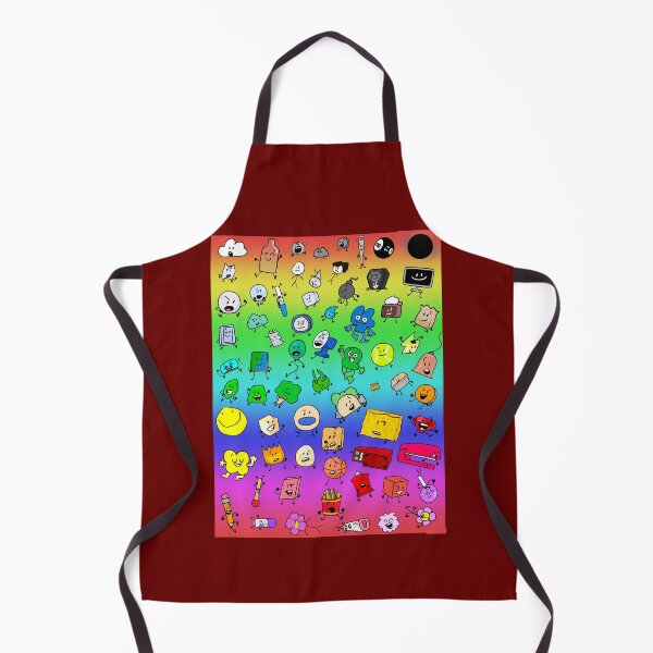 Item preview, BFDI All Characters (Rainbow) designed and sold by taptheducdi3.