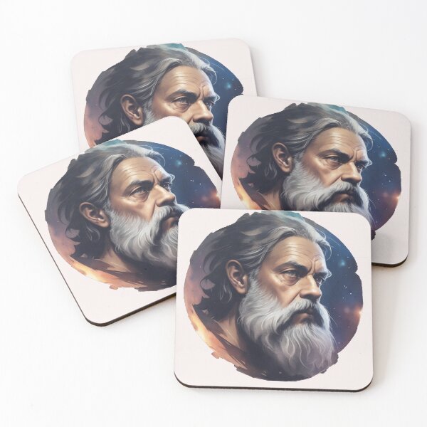 Item preview, Design lX Style Philosopher Plato Art Digital - AI Art designed and sold by StoicWarrior.