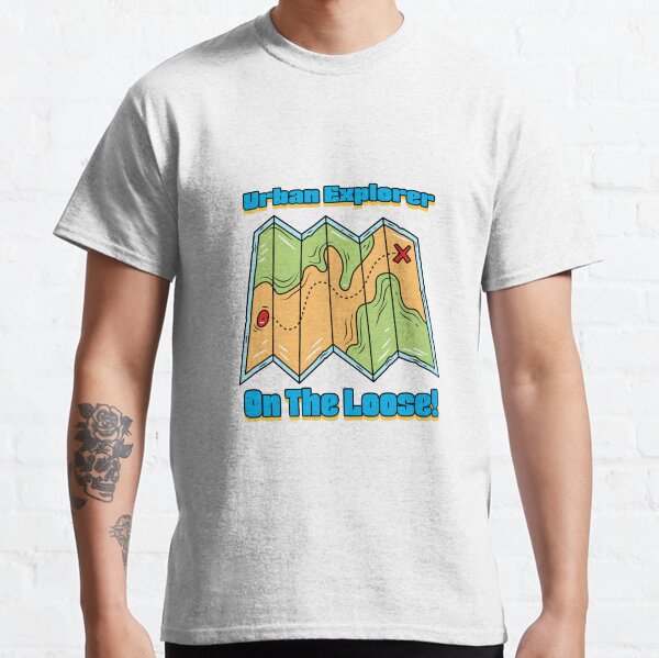 Item preview, Urban Explorer On The Loose designed and sold by AcesTeeShop.