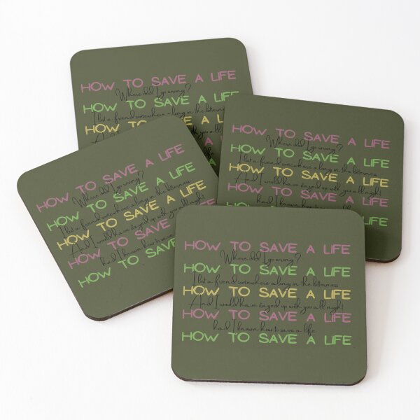 Item preview, How to Save a Life designed and sold by grasshoppermom.