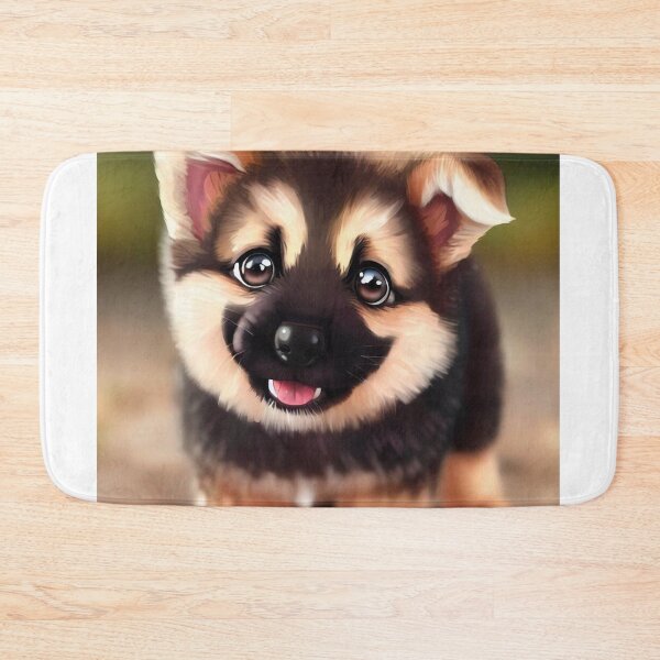 Item preview, Cute German Shepherd - Cute Baby Animals  designed and sold by baby-animal-art.