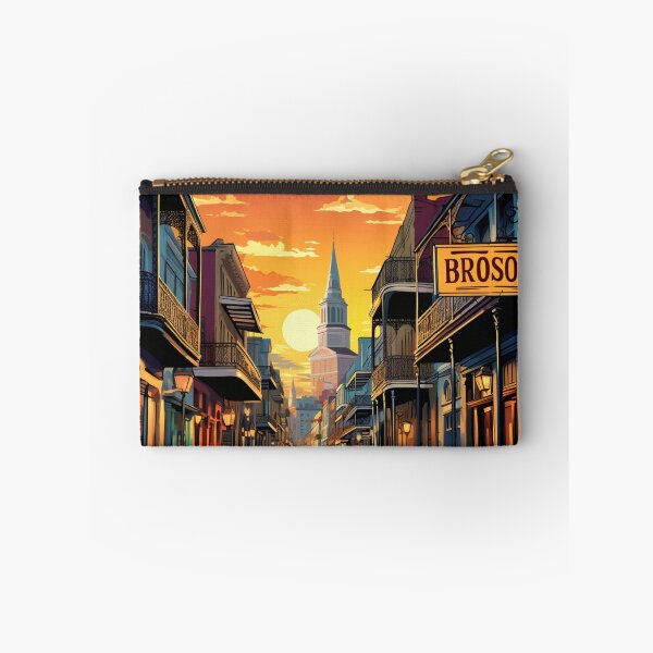 Item preview, A Pop Art Travel Print of New Orleans - Louisiana designed and sold by StudioRedKoala.