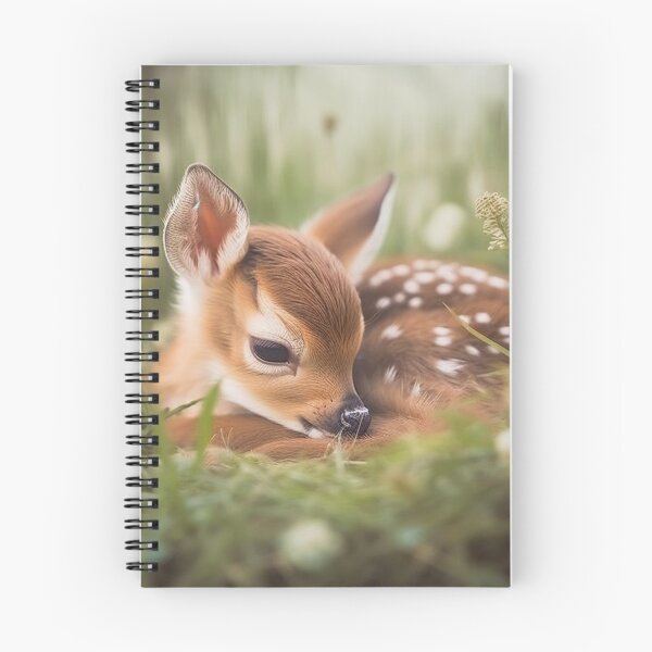 Item preview, Sleeping Deer - Cute Deer - Cute Baby Animals  designed and sold by baby-animal-art.
