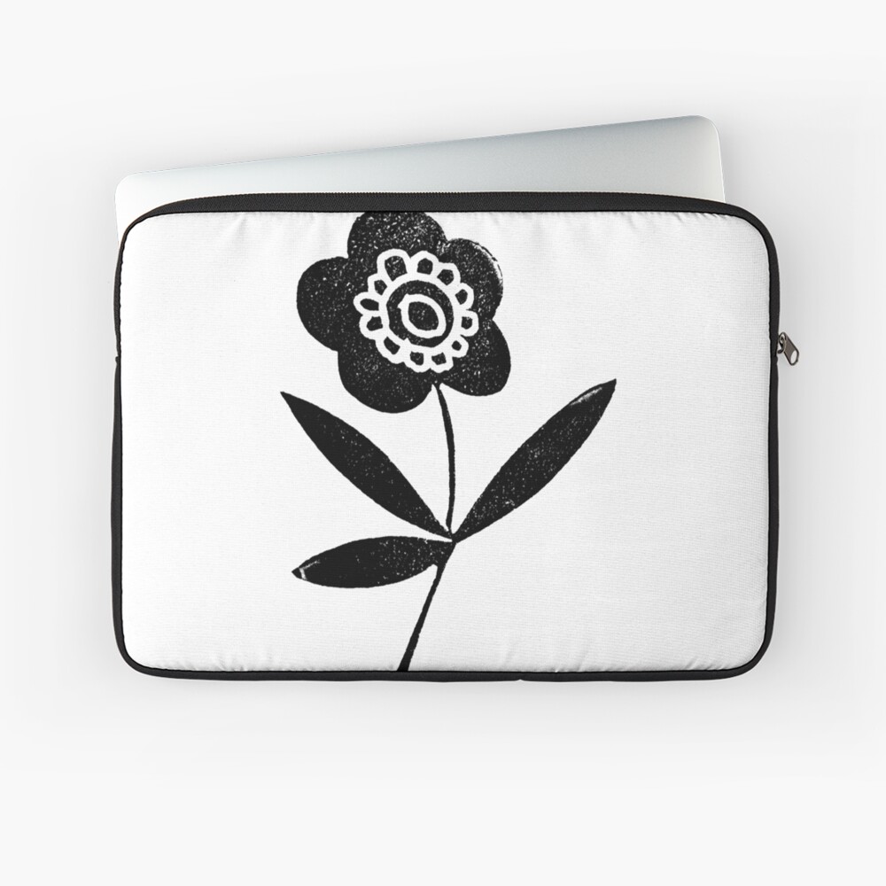 Black and White Floral - Hardcover Journal – Happy Silly Joy