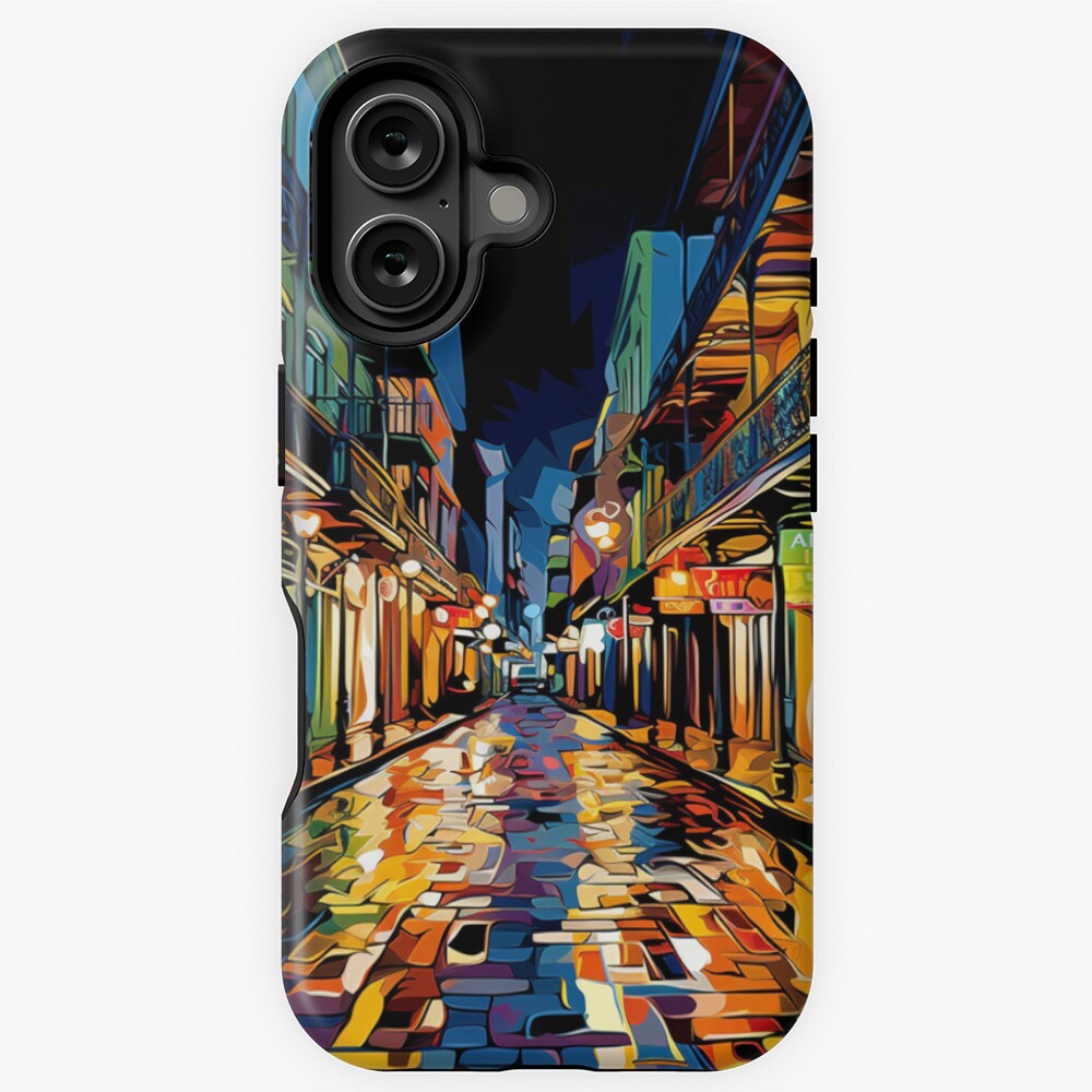 A Pop Art Travel Print of New Orleans - Louisiana Sticker