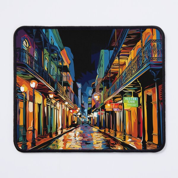 Item preview, A Pop Art Travel Print of New Orleans - Louisiana designed and sold by StudioRedKoala.