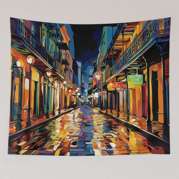 Item preview, A Pop Art Travel Print of New Orleans - Louisiana designed and sold by StudioRedKoala.