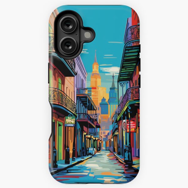 Artikel-Vorschau von Ein Pop-Art-Reisedruck von New Orleans - Louisiana, designt und verkauft von StudioRedKoala.
