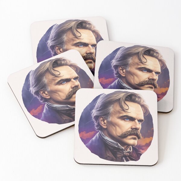 Artikelvorschau, Nietzsche Design l Stilphilosoph Friedrich Nietzsche Art Digital - AI Art entworfen und verkauft von StoicWarrior.