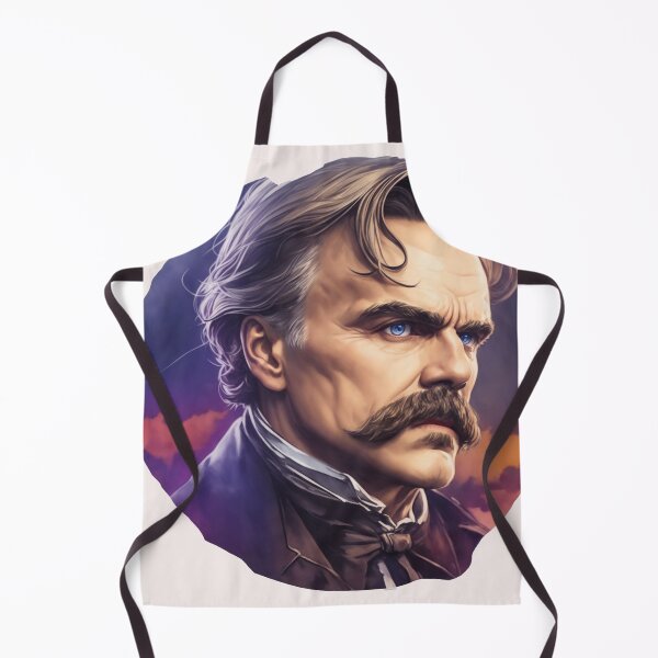 Artikelvorschau, Nietzsche Design l Stilphilosoph Friedrich Nietzsche Art Digital - AI Art entworfen und verkauft von StoicWarrior.