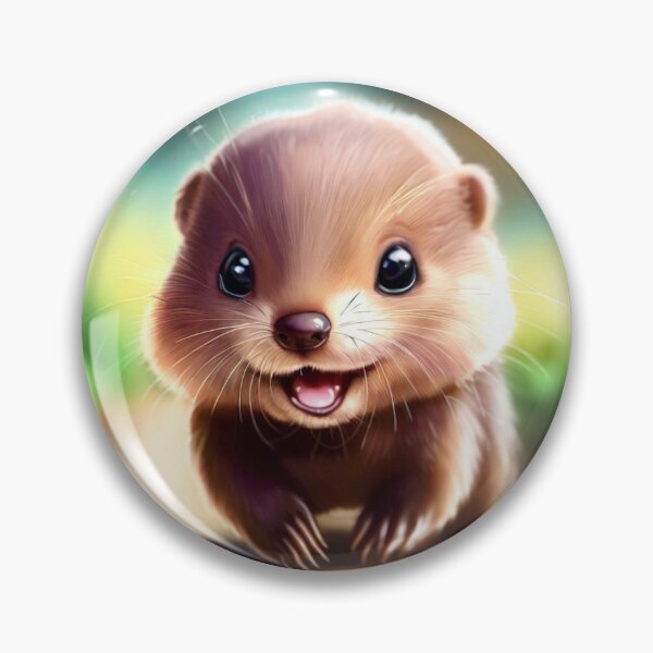 Item preview, Cute Groundhog - Cute Baby Animals  designed and sold by baby-animal-art.
