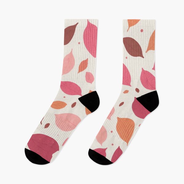 Item preview, Pink Fall leaves Autumn Season Watercolor Pattern designed and sold by Tetete.