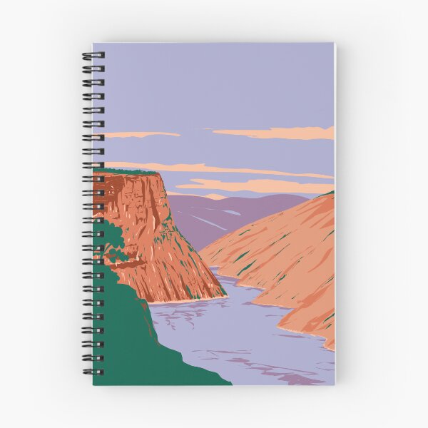Item preview, Flaming Gorge National Recreation Area in Wyoming and Utah USA WPA Art Poster  designed and sold by patrimonio.