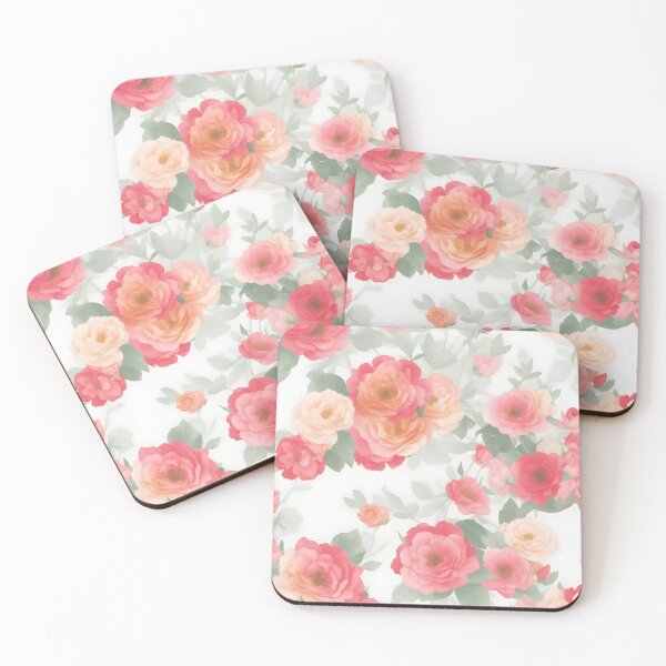 Item preview, "Enchanting Elegance: A Seamless Floral Symphony of Love and Romance in Graphic Design" designed and sold by Sammeer.