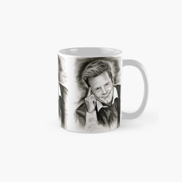 Dieter en noir et blanc Mug classique