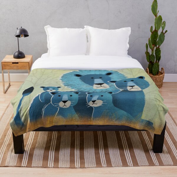 Item preview, Blue Lions Family designed and sold by jbeautydesign.