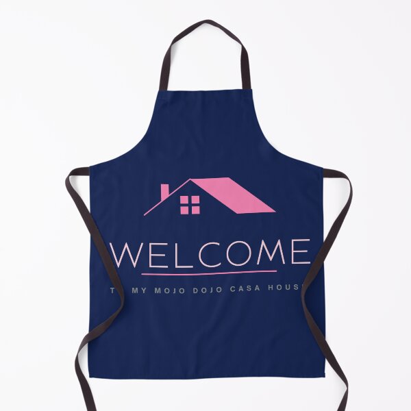 Item preview, Welcome to my Mojo Dojo Casa House, Navy Blue Door Mat designed and sold by Christie Olstad.