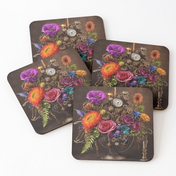 Artikelvorschau, Steampunk-Mischblumenarrangement entworfen und verkauft von Eric's Digital Artistry.