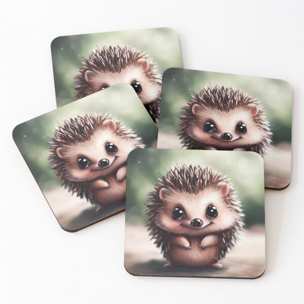 Item preview, Cute Hedgehog - Cute Baby Animals  designed and sold by baby-animal-art.